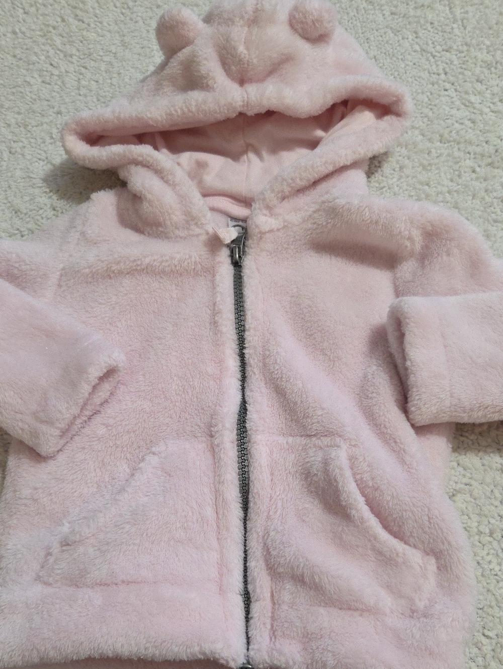CARTERS FLEECE ZIP UP HOODIE